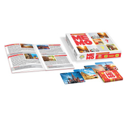 Игра развивающая МЕМО 50 карт Флаги и столицы 03596