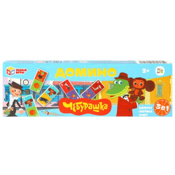 Игра настольная Домино Умные игры Союзмультфильм Чебурашка 354695