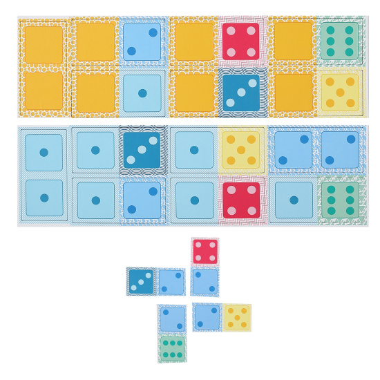 Игра настольная Домино Классическое картон Hatber 28ИнД_30053
