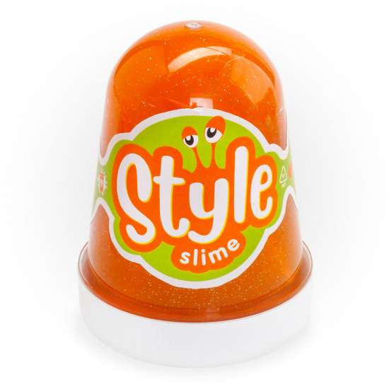 Слайм Lori Style Slime Оранжевый с ароматом апельсина 130гр Сл-020
