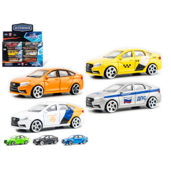 Машина LADA VESTA 1:60 51346/50588 ассорти