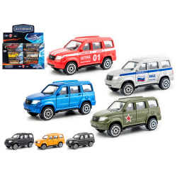 Машина UAZ PATRIOT 1:60 51348/50590 ассорти
