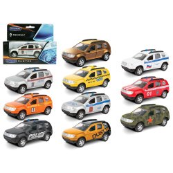 Машина RENAULT DUSTER 1:38 49499/50628 ассорти
