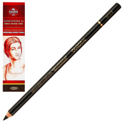 Набор карандашей художественных 12шт Koh-i-noor Gioconda l-175мм d-4.2мм 8810/2/881002001KS уголь средняя твердость черный