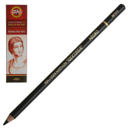 Набор карандашей 12шт KOH-I-NOOR Gioconda Черный l-175мм d-3.8мм твердый 8815/3/8815003001KS