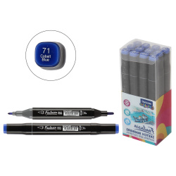 Маркер д/скетчинга двухст 3-6,2мм Fantasia cobalt blue M-5012-71