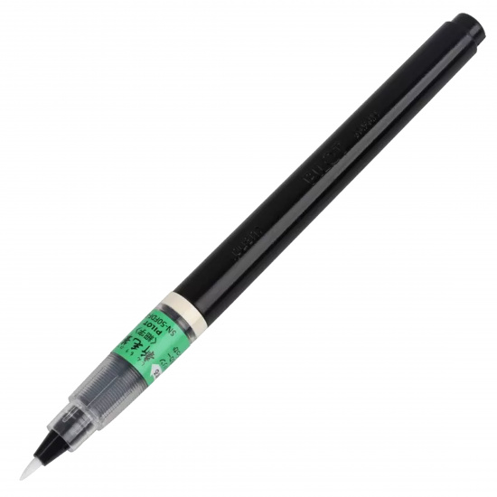 Ручка-кисть кисть, круглый, пластик, цвет чернил черный Pilot SN-50FDF B