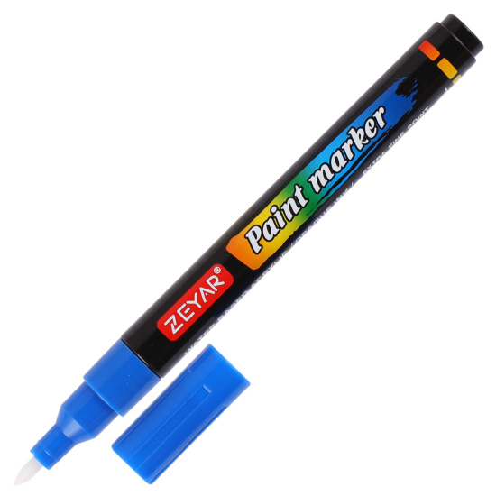 Набор акриловых маркеров пулевидный, 1,0 мм, 7 цветов, пластиковая коробка КОКОС 231670 ZEYAR