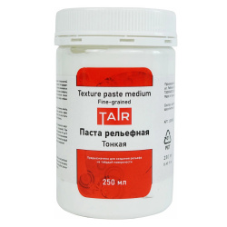 Паста акриловая рельефная тонкая 250мл 1204501
