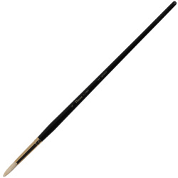Кисть, щетина, круглая, №5, длинная ручка, дерево, Artists Classic, Pinax, 111005