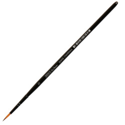 Кисть синтетика, круглая, №0, короткая ручка, дерево ART CLASSIC КОКОС 205930