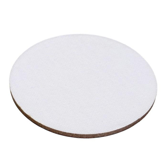 Набор холстов-магнитов картон, форма круглая, 7,5 см, 4 шт, 100% хлопок Pinax 12.4PCS.RD75