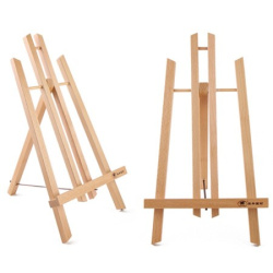 Мольберт, настольный, 21*26*36 см, тренога, дерево бук, Лира, КОКОС, 253250