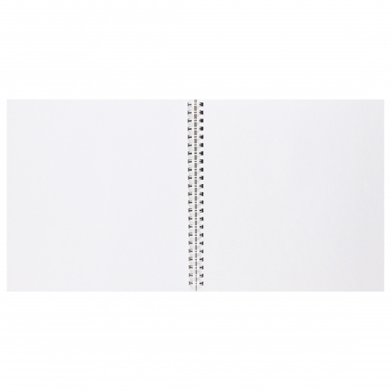 Альбом для акварели Милый мишка А5 (205*205 мм), 20 листов, 200 г/кв.м, на спирали, цвет белый Hatber 20Аа5тВгр_28577