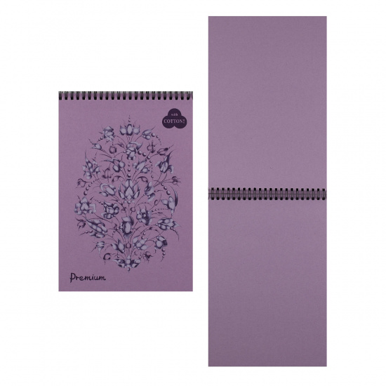 Блокнот для пастели А4, 30 листов, офсет 160 г/кв.м, 40% хлопка, цвет розовый Lavanda Лилия Холдинг БPr4/Lv
