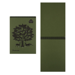 Блокнот для пастели А4 (210*297) 30л 160г/м2 Premium Dark jungle дв спир темные джунгли