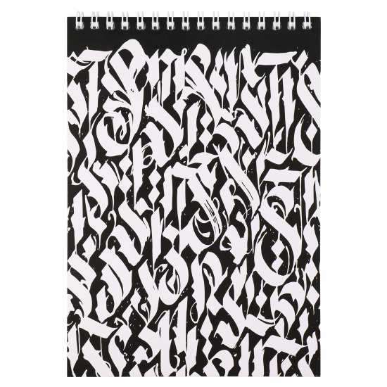 Блокнот для эскизов/скетчбук А5 (140*200 мм), 30 листов, 180 г/кв.м, на спирали Calligraphic КОКОС 230905