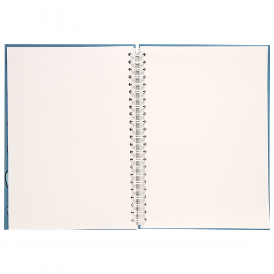 Блокнот для эскизов/скетчбук А5, 60 листов, 100 г/кв.м, на спирали, ассорти 2 вида Чувства Полином 2821