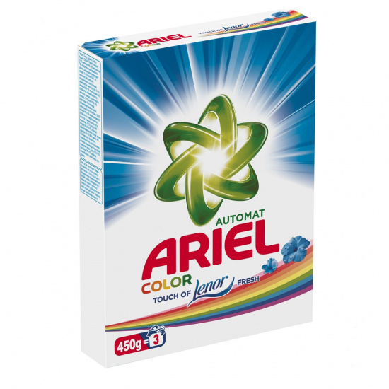 Порошок Ariel автомат, порошок, для цветного белья, картонная коробка, 450 гр Color 81757049