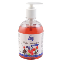 Мыло-крем жидкое, 450 мл, Чисто Быстро, Лесные ягоды
