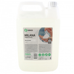 Жидкое мыло-крем туалетное, канистра, 5 литров Milana GRASS 125362