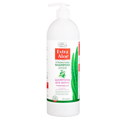Шампунь для волос Восстанавливающий/Укрепляющий 1000 мл, универсальный Extra Aloe