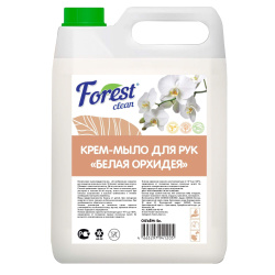 Мыло-крем жидкое, 5 литров, Forest Clean, Белая орхидея