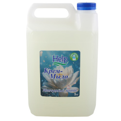 Мыло жидкое, 5 литров, Help, Жемчужный лотос, 5-0310