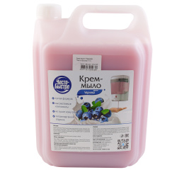 Мыло-крем жидкое, 5 литров, Чисто Быстро, Черника