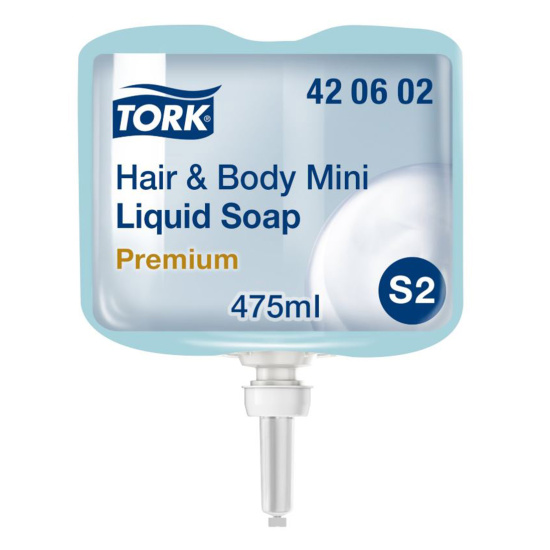 Мыло жидкое, Премиум, 475 мл, нет, (Система S2), TORK, 421602-18/420602 Мыло жидкое, Премиум, 475 мл, нет, (Система S2), TORK, 421602-18/420602