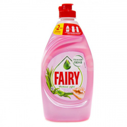 Средство для мытья посуды Fairy гель, 450мл Розовый жасмин и Алоэ Вера 81716937
