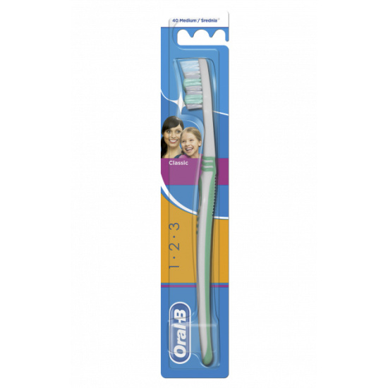 Зубная щетка, средняя, 1 шт, блистер с европодвесом, Procter & Gamble, 80710377