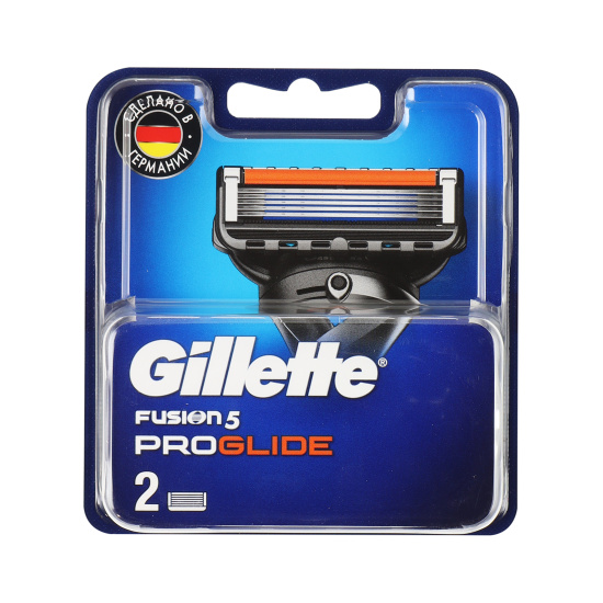Сменные кассеты для бритья, 2 шт, FUSION ProGlide, GILLETTE, 81751179 Сменные кассеты для бритья, 2 шт, FUSION ProGlide, GILLETTE, 81751179