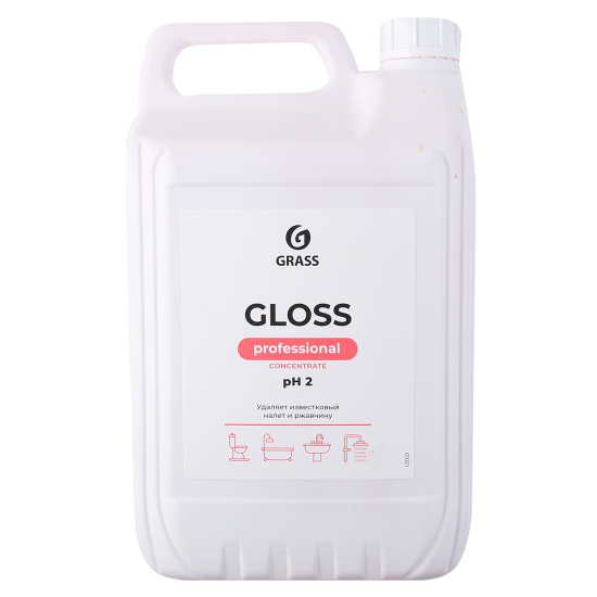 Концентрированное чистящее средство Grass "Gloss Concentrate" 5,5 кг, 5,5 кг, GRASS