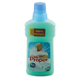 Моющее средств жидкость, 500мл, пластиковая бутылка Горный ручей и прохлада Mr.Proper 81713218