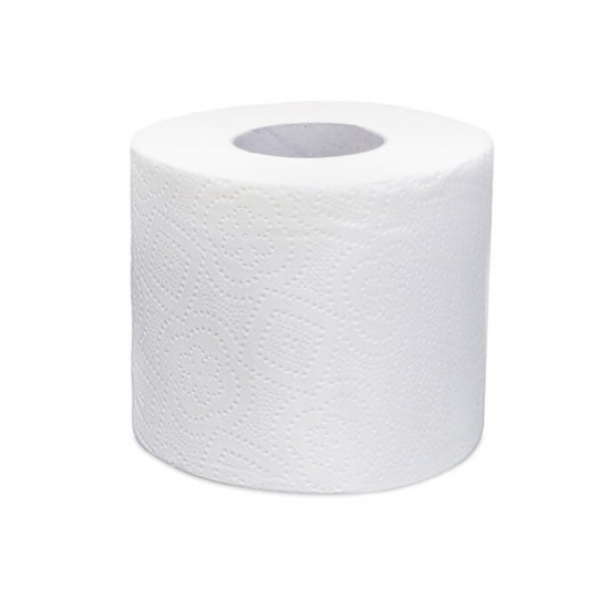 Бумага туалетная Plushe 2-слойная 48 рулонов 15м , 73261  белая