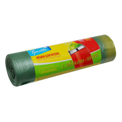 Мешки для мусора 60*70,60л(20шт) 14мкм Русалочка с завязками 078303