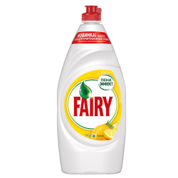 Средство для мытья посуды, Fairy, 900 мл, Лимон, 80840859