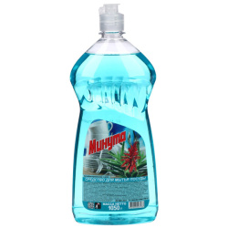 Средство для мытья посуды, Минута, 1050 мл, Антибактериальное с алое, 0160