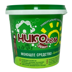 Средство для мытья посуды, АЛВА, гель-концетрат, лайм и мята, 1000 гр, 16 шт, НИКО, 88906