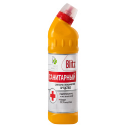Чистящее средство для удаления известкового налета и ржавчины, Blitz, 500 мл, пластиковая бутылка, Санитарный, 8000008