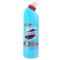Средство для сантехники, Domestos, 500 мл, флакон с дозатором, Атлантическая Свежесть, 67318390