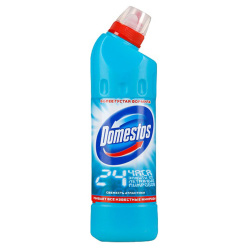 Средство для сантехники, Domestos, 1 литр, флакон с дозатором, Атлантическая свежесть, 67318608