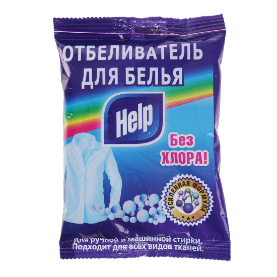 Отбеливатель Белизна, Help, 250 гр, полиэтиленовая упаковка, 4-0304