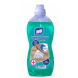 Средство для мытья пола, 1000 мл, Морской бриз, Help, 4-0305