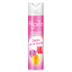 Освежитель воздуха, 300 мл, Цветы после дождя, ALPEN