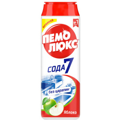 Чистящее средство порошок 480гр Пемолюкс Яблоко  Сода-эффект