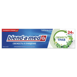 Зубная паста BLEND_A_MED Свежесть и очищение Свежесть трав 100мл