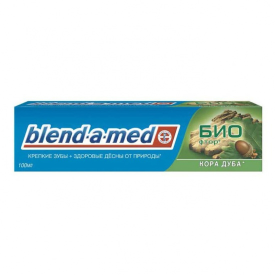 Зубная паста 100 мл, 1 шт, картонная коробка BLEND_A_MED БИО Кора Дуба Procter & Gamble 81756433
