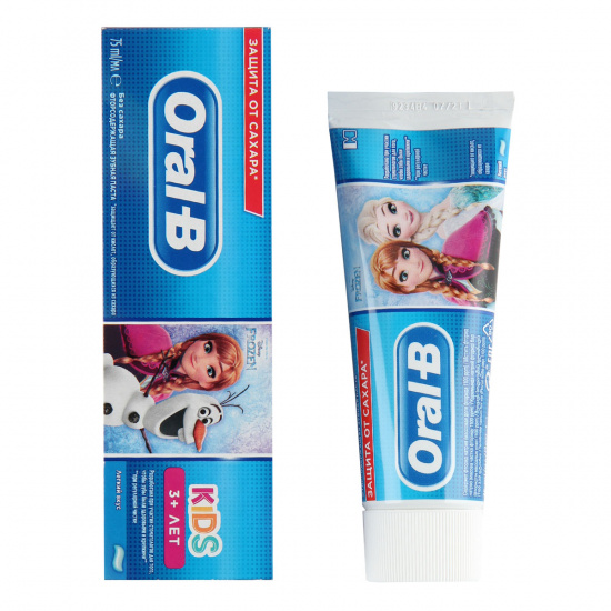 Зубная паста 75 мл, 1 шт, картонная коробка Легкий вкус Frozen/Cars Procter & Gamble 81763278